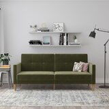 Støraa Zelena žametna raztegljiva sedežna garnitura 207 cm Lilly – | Shoptok.si