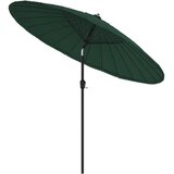 Vanjski suncobran s aluminijskim stupom 270 cm zeleni | shoptok.hr