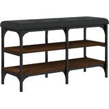  Klupa za cipele smeđa boja hrasta 82x32x47 cm konstruirano drvo | shoptok.hr