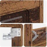  Ormar za cipele na zidu UTRECHT 71 x 17 x 43 cm Staro drvo | shoptok.hr