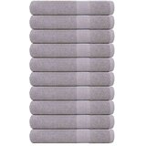  Ručnici za saunu FROGN 10 kom sivi 80x200 cm 360 g/m² | shoptok.hr