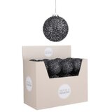 Dekordom novogodišnja dekoracija - hanging ball 10cm 1101099 - anthracite - edl ( 041353 ) | ePonuda.com