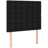  Krevet box spring s madracem crni 120 x 190 cm od tkanine | shoptok.hr