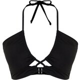 Trendyol Curve Black Tie Detailed Slimming Effect Bikini Top | shoptok.hr