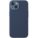 Baseus Liquid Silica Magnetic Case and Tempered Glass komplet za iPhone 14 Plus (moder), (20605220) Cene