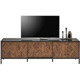 Hom`in nizka omarica črna, zlate barve | Shoptok.si