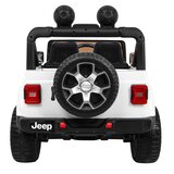  Licencirani auto na akumulator Jeep Wrangler Rubicon 4x4 - bijeli | shoptok.hr