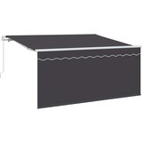 Skrovita tenda Prugasti Antracit 300 x 200 cm tkanina | shoptok.hr