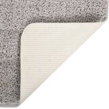 vidaXL Čupavi tepih svjetlosivi 140 x 200 cm protuklizni | shoptok.hr