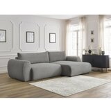 Bobochic Paris Tamno siva sklopiva kutna garnitura od samta (s desnim kutom) Lucien – | shoptok.hr