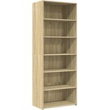  Visoka komoda hrasta sonome 70x41x185 cm od konstruiranog drva | shoptok.hr
