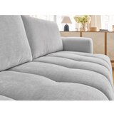 Bobochic Paris Svetlo siva raztegljiva/s prostorom za shranjevanje sedežna garnitura 251 cm Fuji – | Shoptok.si