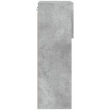 TV ormarić s LED svjetlima siva boja betona 40,5x30x90 cm | shoptok.hr