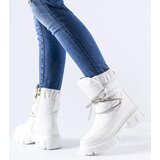 Gemre White snow boots with rhinestones Pettenasco | Shoptok.si