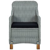  5-dijelni vrtni blagovaonski set svjetlosivi | Eponuda.ba