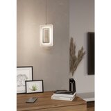 Eglo enaluri visilica/1, led, 1x5,4w, 630lm, duž 1100, nikl-mat/plastika | shoptok.hr