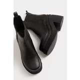 LuviShoes Emma Black Skin Women's Boots