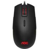 AOC GAMING Mouse GM500 Wired USB 2.0, AOC G-Tools, Palm, Claw, Ambidextrous, 8 programmable, 1 profile, 5000 DPI, 2y | Eponuda.ba
