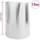 Reflektor topline za radijator Srebrno 15 x 0,6 m Polietilen | shoptok.hr