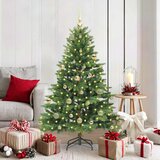  Umjetno božićno drvce s stalakom Zelena 150 cm PE i PVC | shoptok.hr