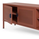 Marckeric Metalna TV komoda boja terakote 160x50x35 cm Sayla – | shoptok.hr