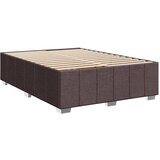 vidaXL Posteljni okvir temno rjav 140x200 cm blago, (21304977) | Shoptok.si