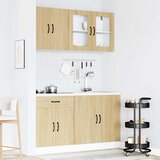  4-dijelni set kuhinjskih ormarića Kalmar konstruiranog drva | shoptok.hr