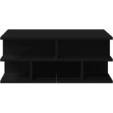 Stolić za kavu crni 70x70x29 cm od konstruiranog drva | Eponuda.com