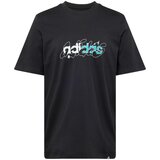 Adidas Funkcionalna majica neonsko modra / črna / bela cene