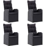  7-dijelni vrtni blagovaonski set crni | Eponuda.com