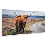 Klarstein Wonderwall Air Art Smart, infracrveni grijač, krava, 120 x 60 cm, 700 W | shoptok.hr