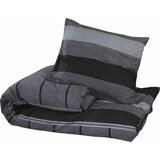  Set posteljine za poplun tamnosivi 140 x 200 cm pamučni200x200 | shoptok.hr