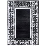 Novel Ravno Tkana Preproga Parma, Črna, 140x200cm | Shoptok.si