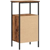 vidaXL Nočna omarica Old Wood 41x31x80 cm Inženirski les | Shoptok.si