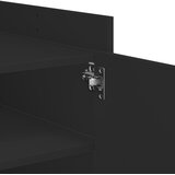  Stolić za kavu crni 100 x 50 x 50 cm od konstruiranog drva | shoptok.hr