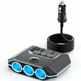  12v-24v led avto polnilec in razdelilec 4x usb quick charge 3.0 lcd | shoptok.hr