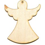  Leseni okraski za decoupage za obešanje - Angel (leseni proizvodi za) Cene