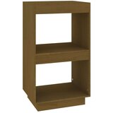vidaXL knjižna omara medeno rjava 40x35x71 cm trdna borovina | Shoptok.si