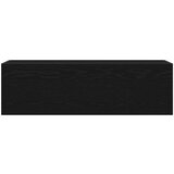 vidaXL Kupaonski zidni ormarić crni 100x25x30 cm izrađeno drvo | shoptok.hr