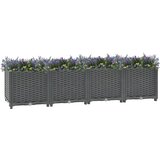 Povišena gredica 160x40x38 cm od polipropilena | shoptok.hr