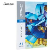 Deli blok za crtanje markerima dmast pebeo A4, 50 lista, 75g papir EC364 Cene