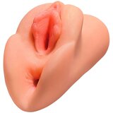 PDX Double Stroker - 2u1 realistični masturbator (prirodni) | shoptok.hr