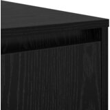 vidaXL Stolić za kavu Crni hrast 80 x 80 x 31 cm Konstruirano drvo | shoptok.hr