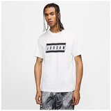 Nike Majice s kratkimi rokavi Jordan Sticker Crew Bela | Shoptok.si