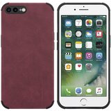 Cadorabo Case, združljiv z Apple v Burgund Purple - Zaščitni pokrov iz silikona TPU z plemenito umetno seminsko hrbet, (20617453) Cene