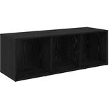  Set TV komoda Zidne 2 pcs Crni hrast 107 x 35 x 37 cm | shoptok.hr