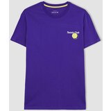 Defacto Standard Fit Crew Neck Printed T-Shirt Cene
