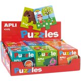 Apli Sestavljanka rdeča 6 motivov, 24 kos displej, (20392849) | Shoptok.si