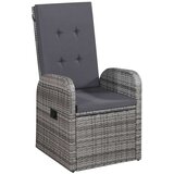  5-dijelni vrtni blagovaonski set s jastucima sivi | shoptok.hr