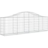  Lučne gabionske košare 10 kom 200x30x60/80 cm pocinčano željezo | Eponuda.com